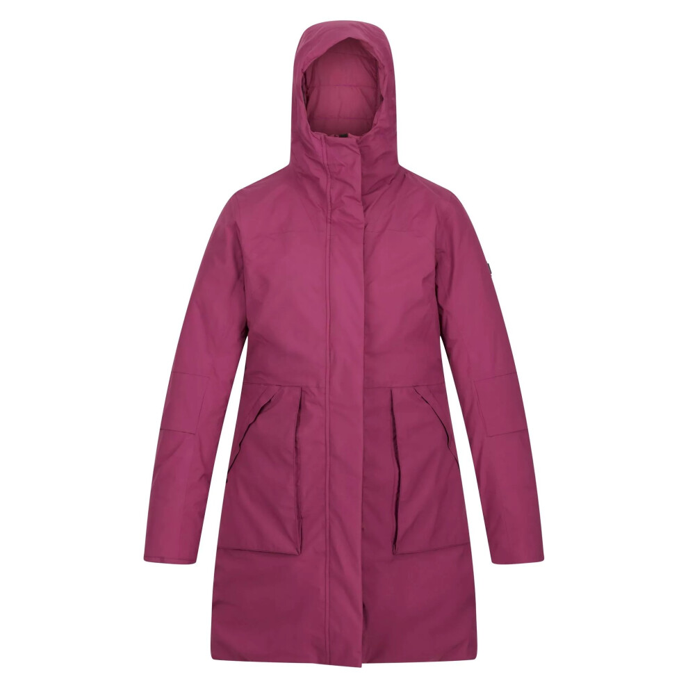 (12 UK, Amaranth Haze) Regatta Womens/Ladies Yewbank II Waterproof Parka