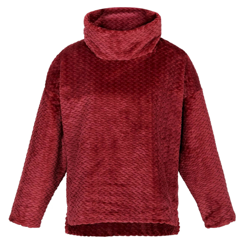 (8 UK, Cabernet) Regatta Womens/Ladies Bekkah Plaited Fluffy Jumper