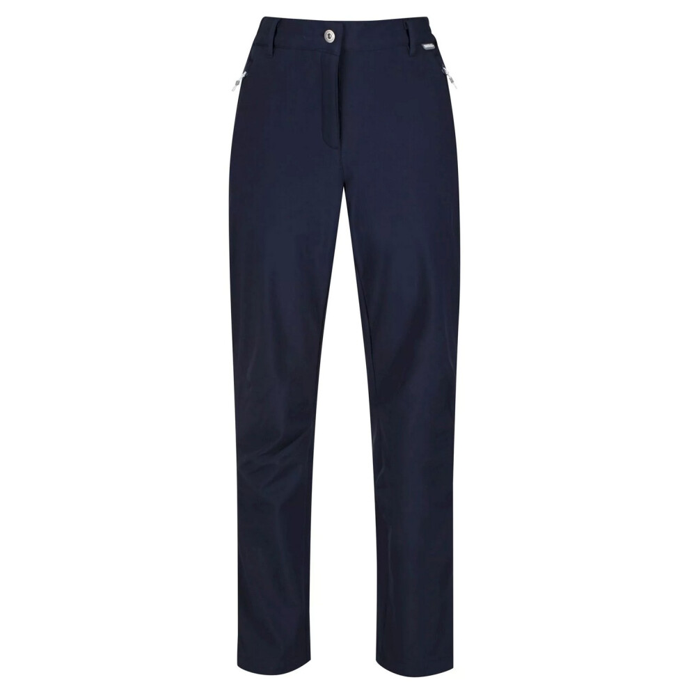 (20, Navy) Regatta Great Outdoors Womens/Ladies Geo Softshell II Short Leg Trousers