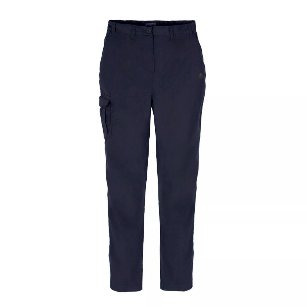 (12 UK S, Dark Navy) Craghoppers Womens/Ladies Expert Kiwi Trousers-image-OPC-P9W76RK-NEW