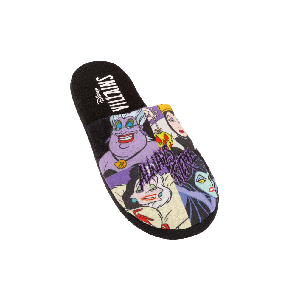 (5 UK-6 UK, Multicoloured) Disney Womens/Ladies Always Fierce Villains Slippers