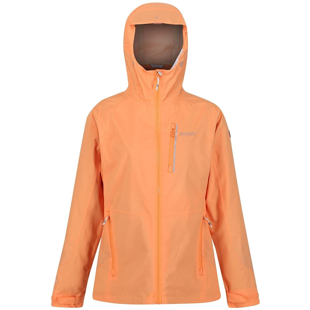 (12 UK, Papaya) Regatta Womens/Ladies Highton Pro Waterproof Jacket