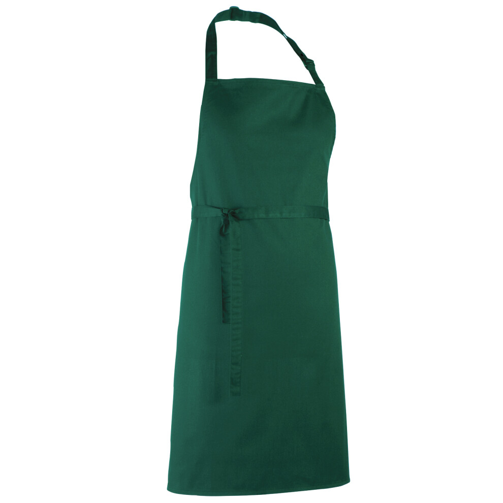 (One Size, Bottle) Premier Colours Bib Apron / Workwear