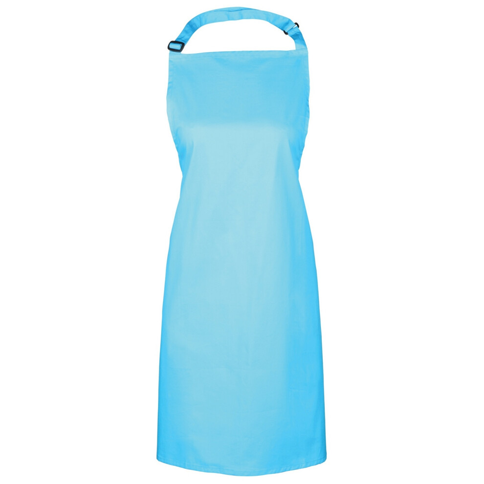 (One Size, Cyan) Premier Colours Bib Apron / Workwear