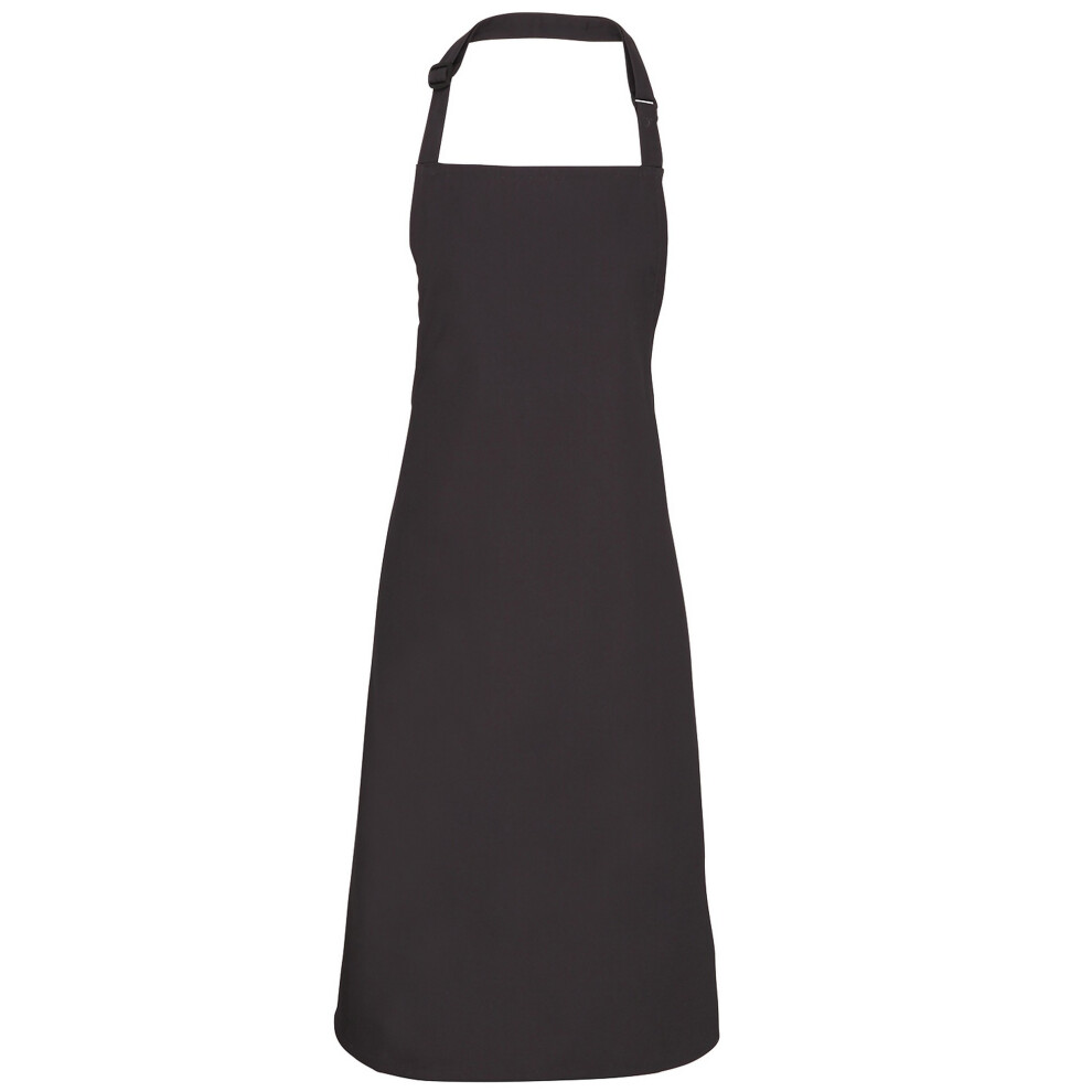 (One Size, Charcoal) Premier Colours Bib Apron / Workwear