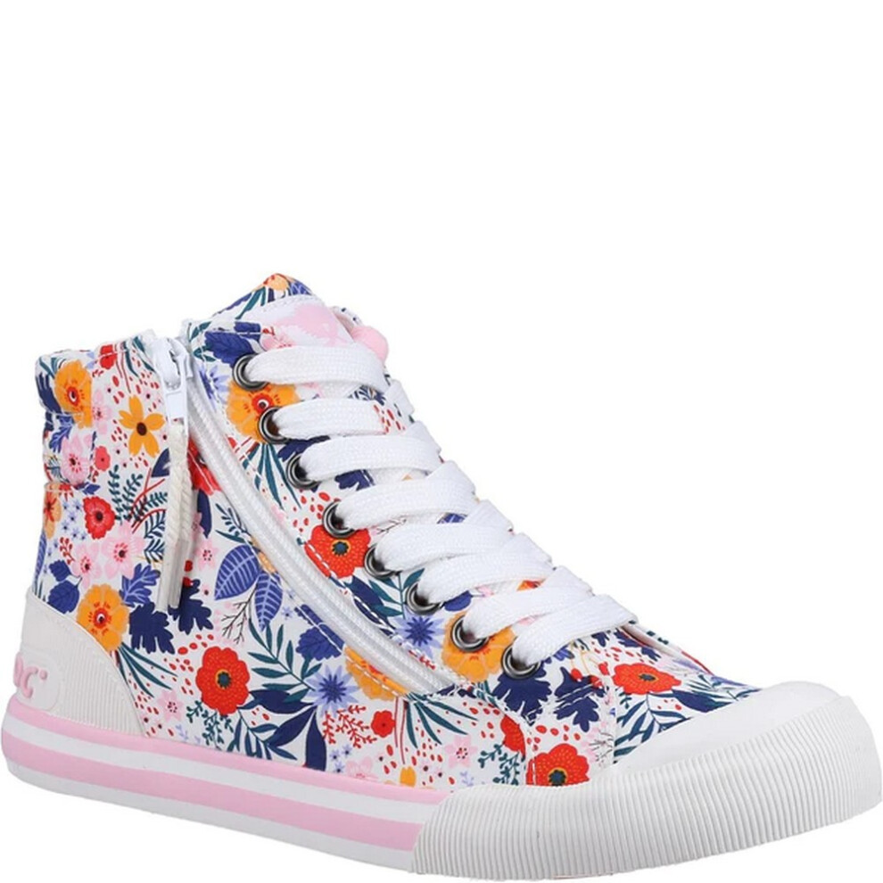 (6 UK, Multicoloured) Rocket Dog Womens/Ladies Jazzin Malden Floral High Tops