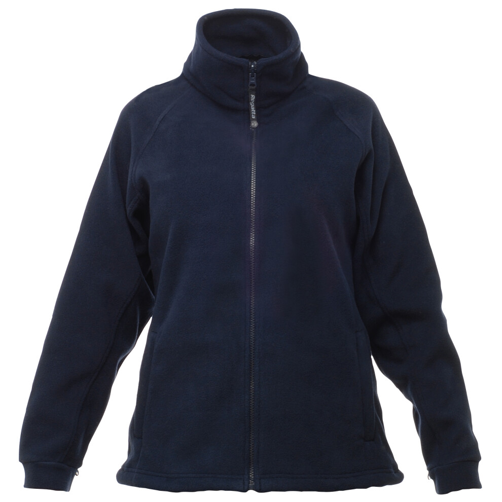 (8, Dark Navy) Regatta Womens/Ladies Thor III Anti-Pill Fleece Jacket