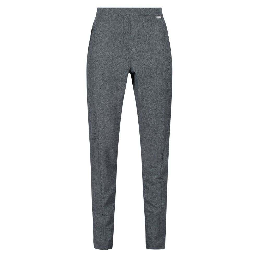 (10S UK, Seal Grey Marl) Regatta Womens/Ladies Pentre Kimberley Walsh Stretch Walking Trousers