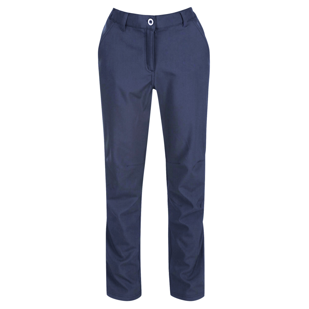 (10L, Navy) Regatta Great Outdoors Womens/Ladies Fenton Softshell Walking Trousers