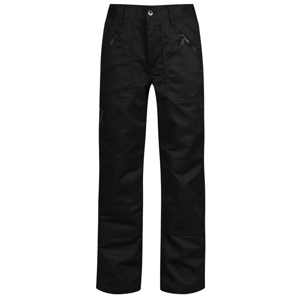 (20 UK S, Black) Regatta Womens/Ladies Pro Action Trousers