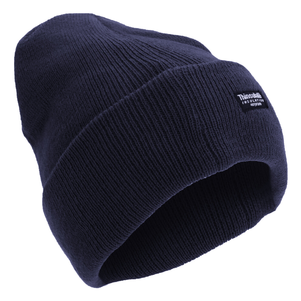 (One Size, Navy) Regatta Unisex Thinsulate Lined Winter Hat
