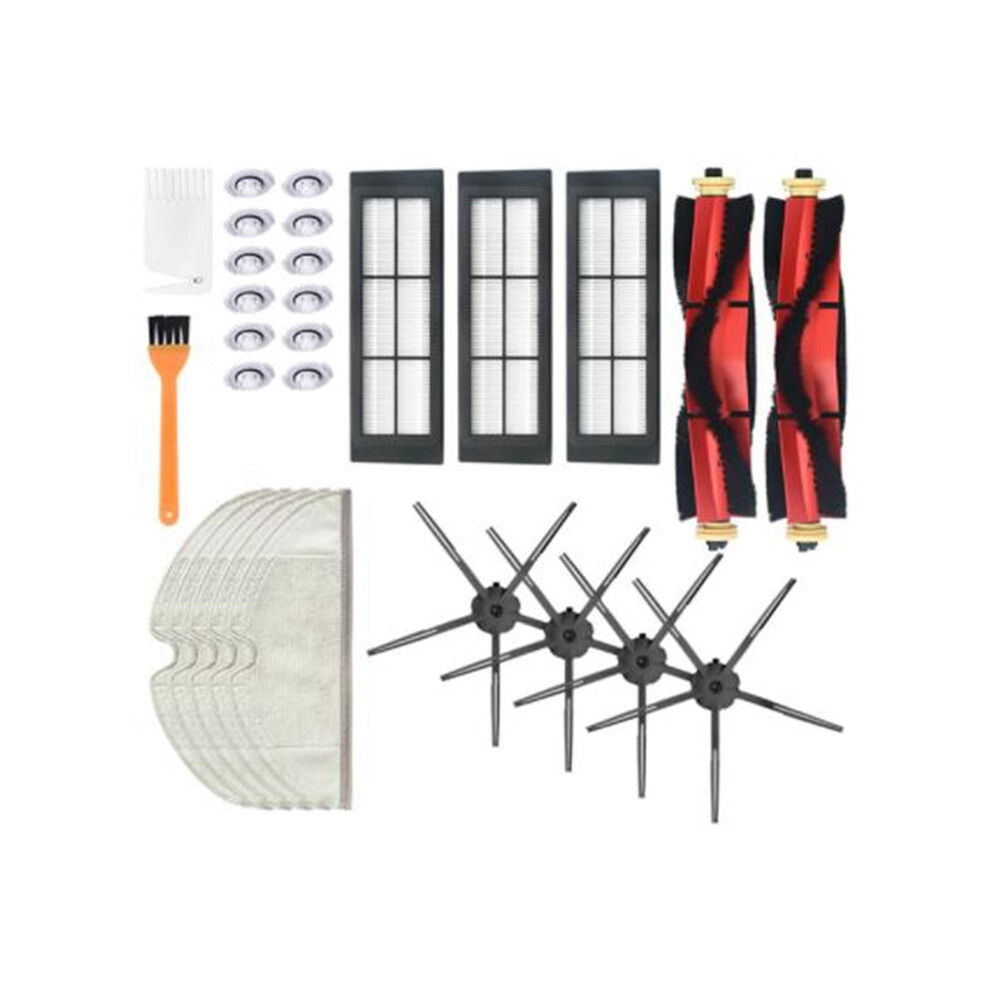 Promotion!Main Brush Side Brush Filter for Xiaomi Roborock S4 S5 S6 S5 Max Household Vacuum Cleaner Replacement Parts-image-OPC-PDYNQZX-NEW
