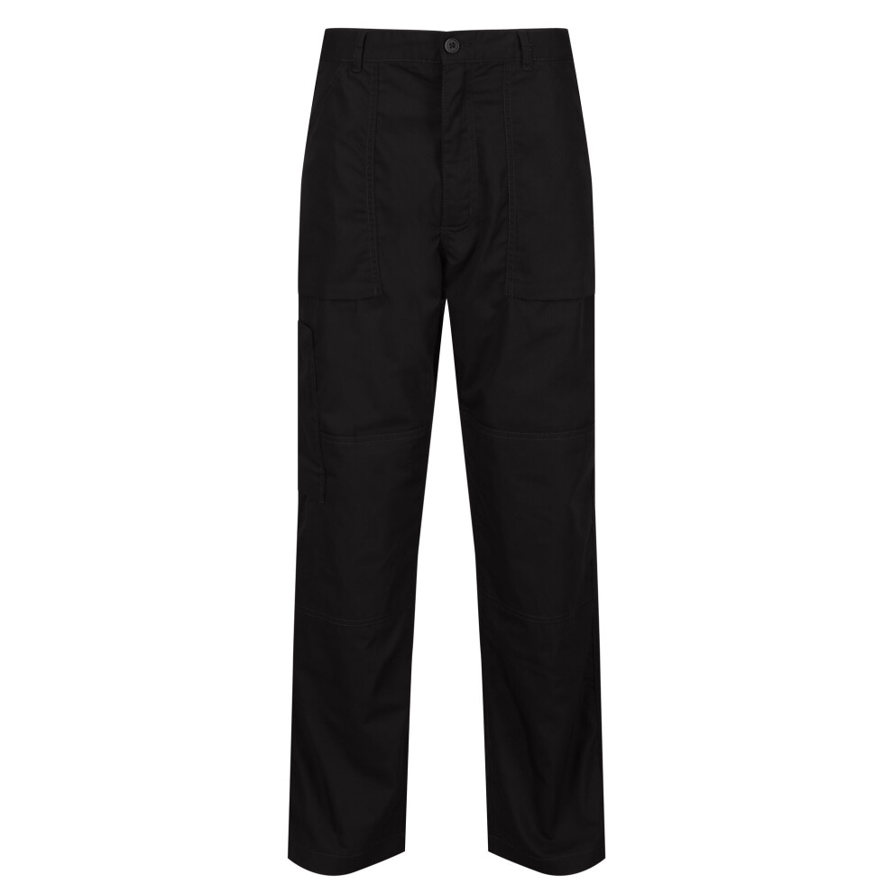 (38 Short, Black) Regatta Mens Sports New Lined Action Trousers