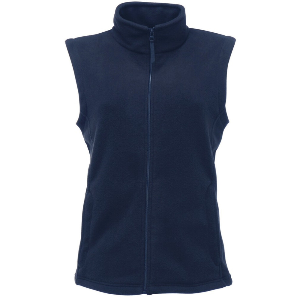 (16, Dark Navy) Regatta Womens/Ladies Micro Fleece Bodywarmer / Gilet