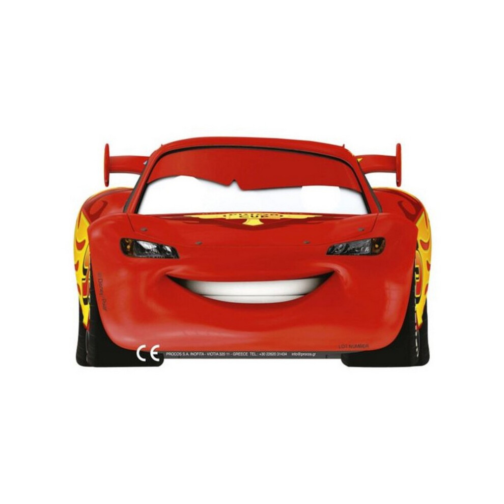 Cars Lightning McQueen Party Mask (Pack of 6)