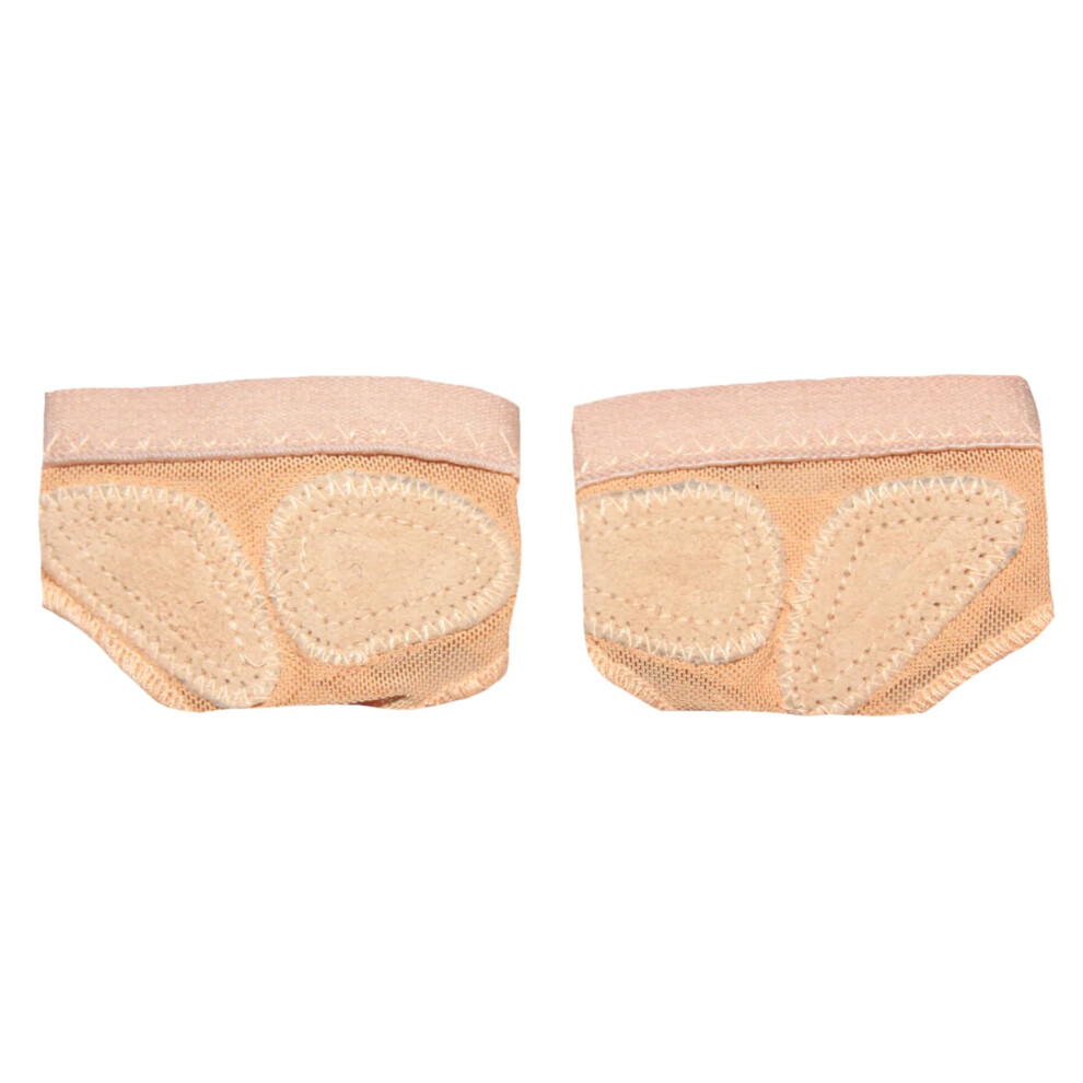 (8-10 UK, Natural) Silky Womens/Ladies Dance Foot Thongs (1 Pair)-image-OPC-P55B2MN-NEW