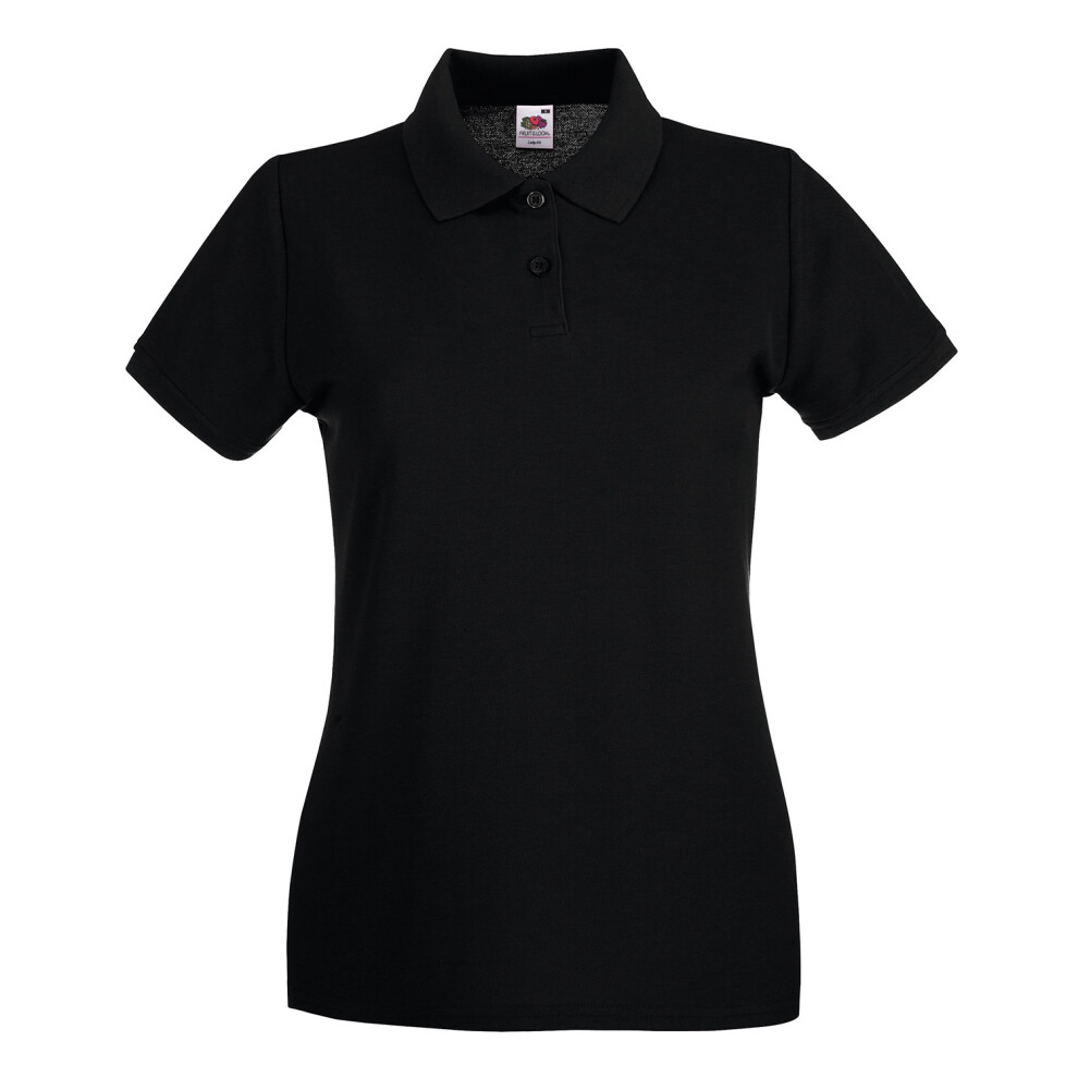 Premium Cotton Pique Lady Fit Polo Shirt