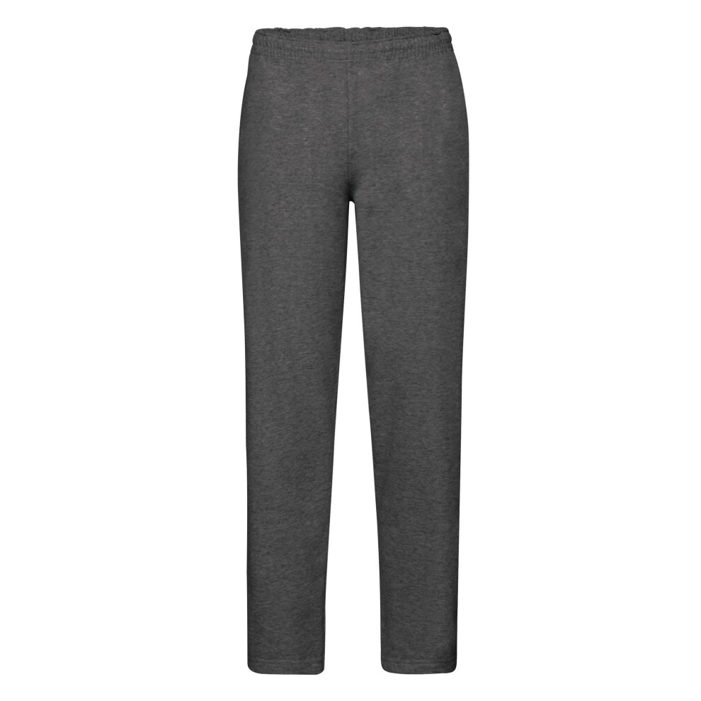 Classic Heather Open Hem Jogging Bottoms