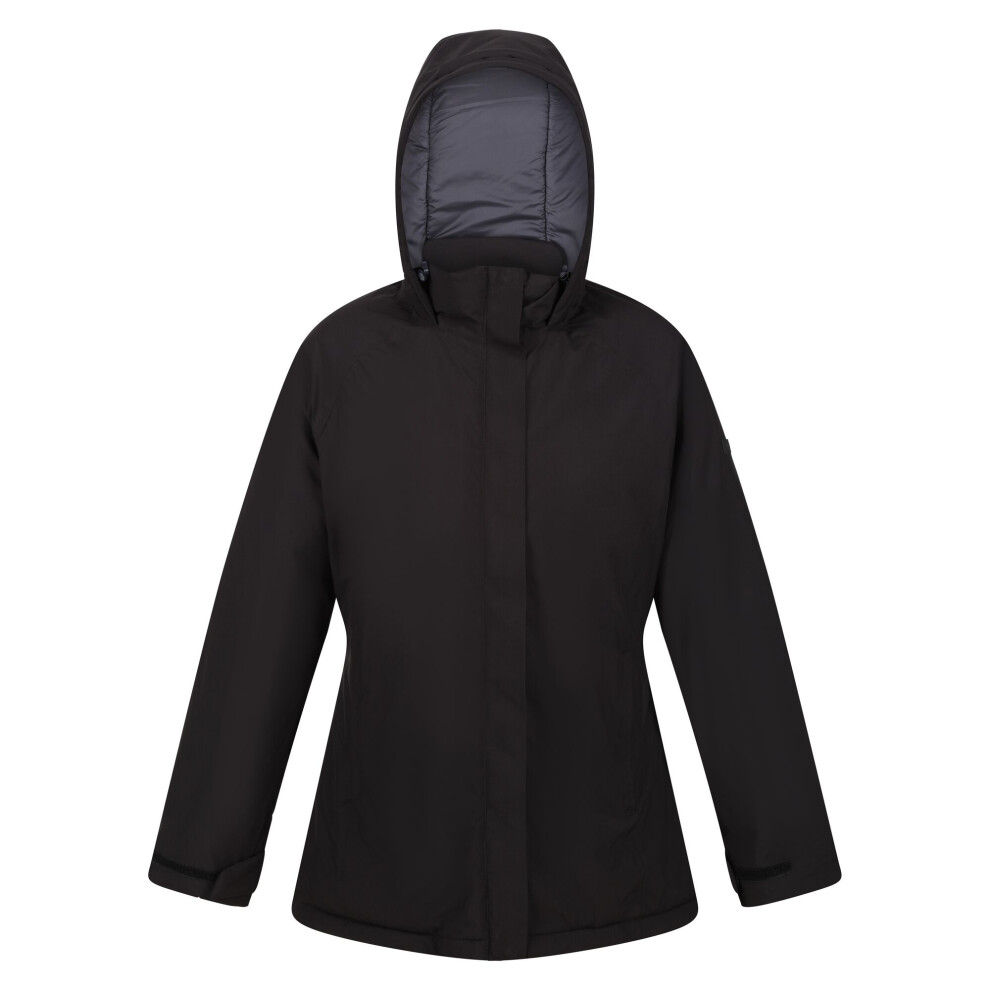 (14 UK, Black) Regatta Womens/Ladies Sanda III Waterproof Jacket