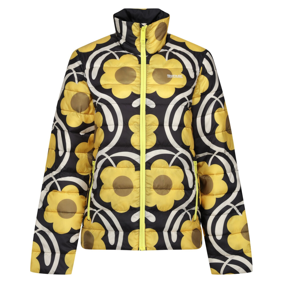 (12 UK, Yellow) Regatta Womens/Ladies Orla Kiely Apple Blossom Baffled Jacket