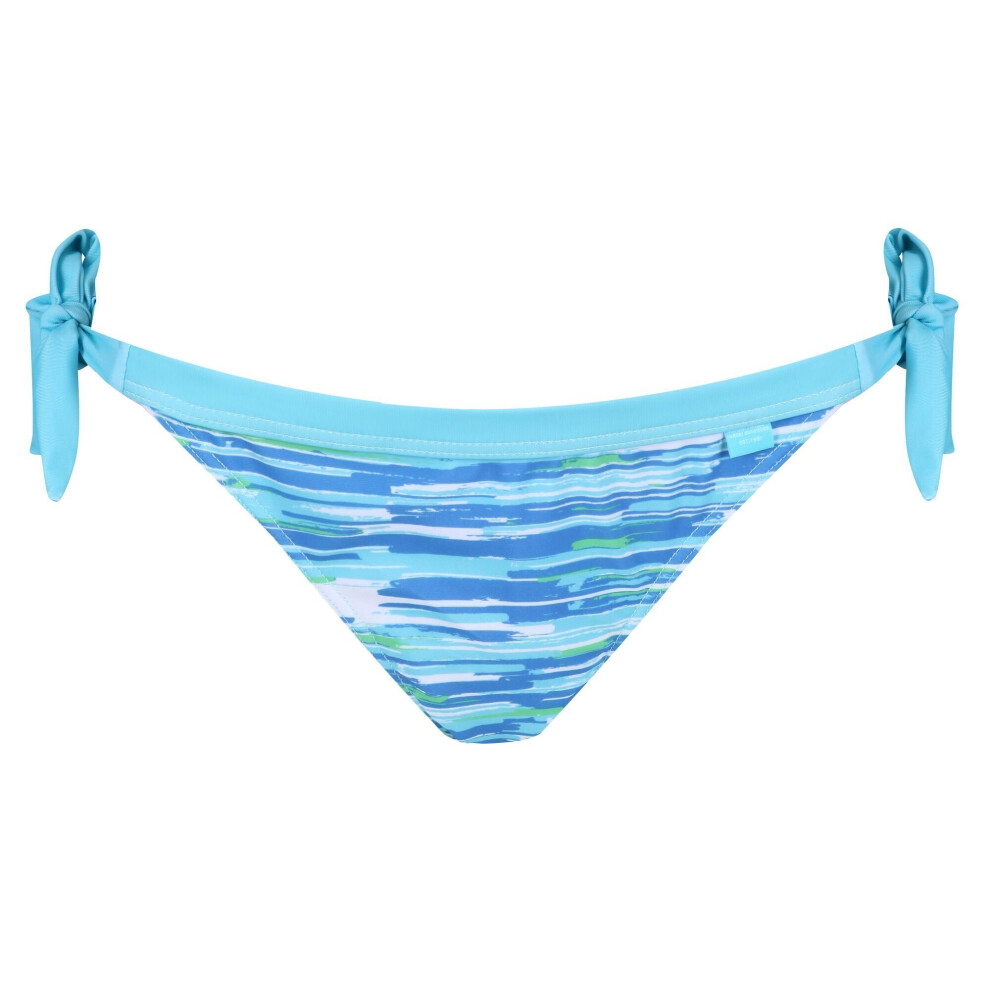 (10 UK, Seascape) Regatta Womens/Ladies Flavia Brush Stroke Bikini Bottoms