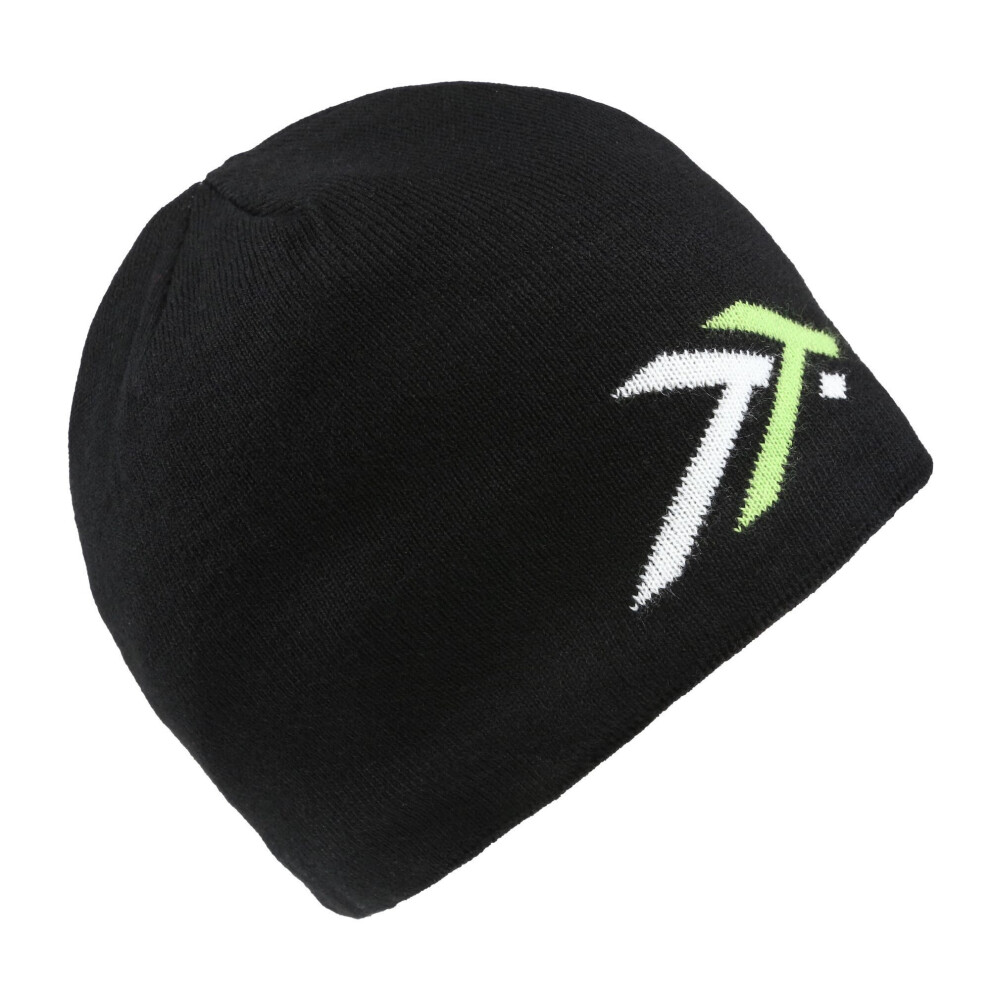 (One Size, Black/Lime Green) Regatta Mens Waterproof Beanie