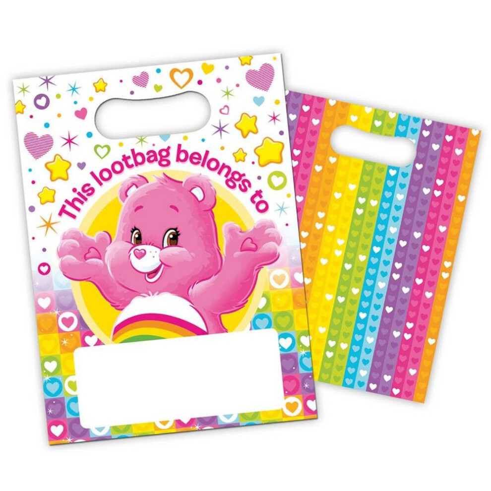 Care Bears Double-Sided Party Bags (Pack of 8)