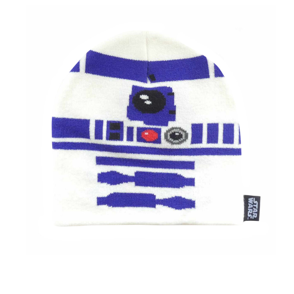 R2-D2 Face Knitted Beanie