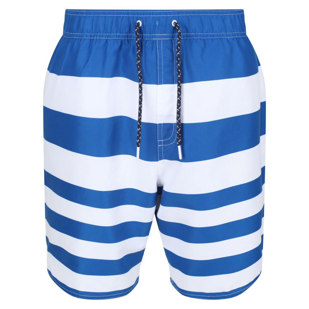 Regatta Mens Hamza Striped Swim Shorts