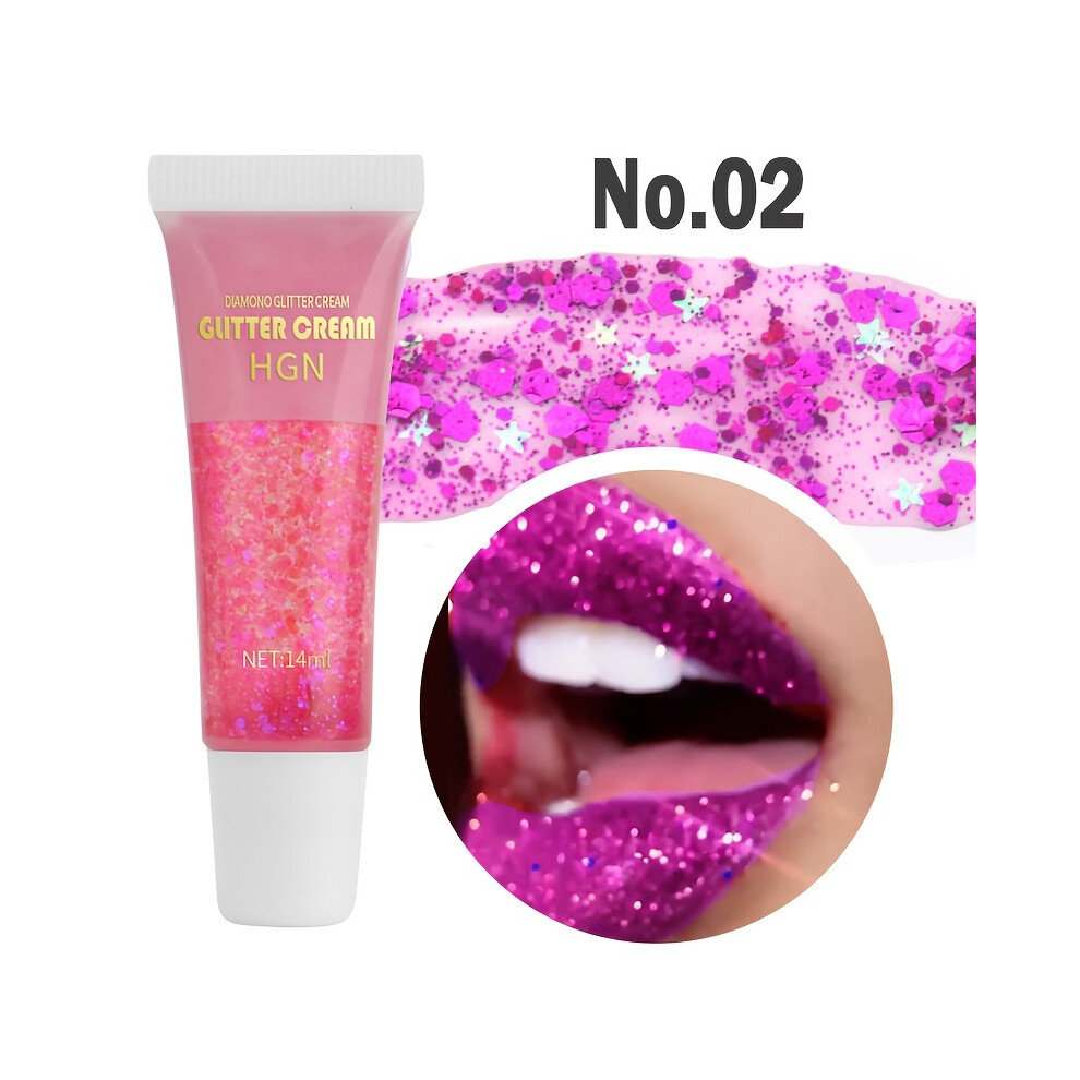 Yetp Star (02) Mermaid Sequins Body Glitter Gel - Long Lasting, Easy To Apply And Remove