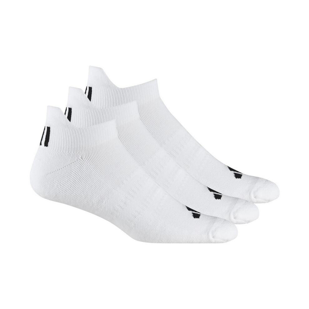 (8.5 UK-11 UK, White) Adidas Mens Ankle Socks (Pack of 3)