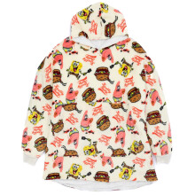 SpongeBob SquarePants Unisex Adult Oversized Hoodie Blanket