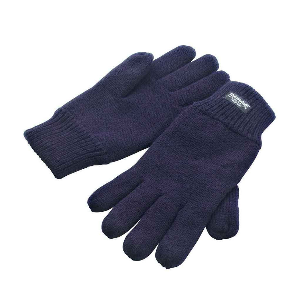 (XXL, Navy) Result Winter Essentials Unisex Adult Thinsulate Gloves