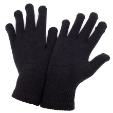 (One Size, Black) FLOSO Unisex Magic Gloves