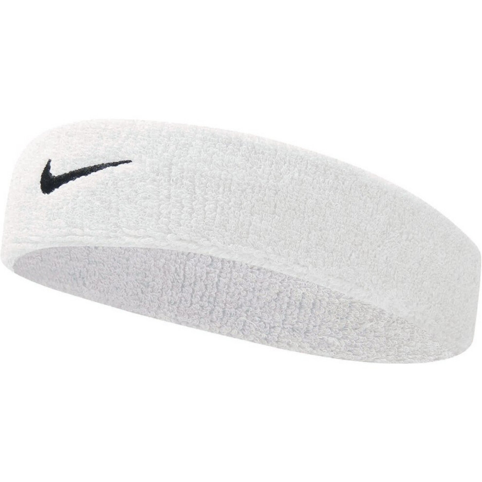 (One Size, White) Nike Swoosh Headband-image-OPC-P55DN2N-NEW