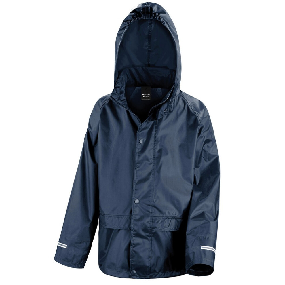 (11-12 Years, Navy) Result Core Childrens/Kids Core Raincoat