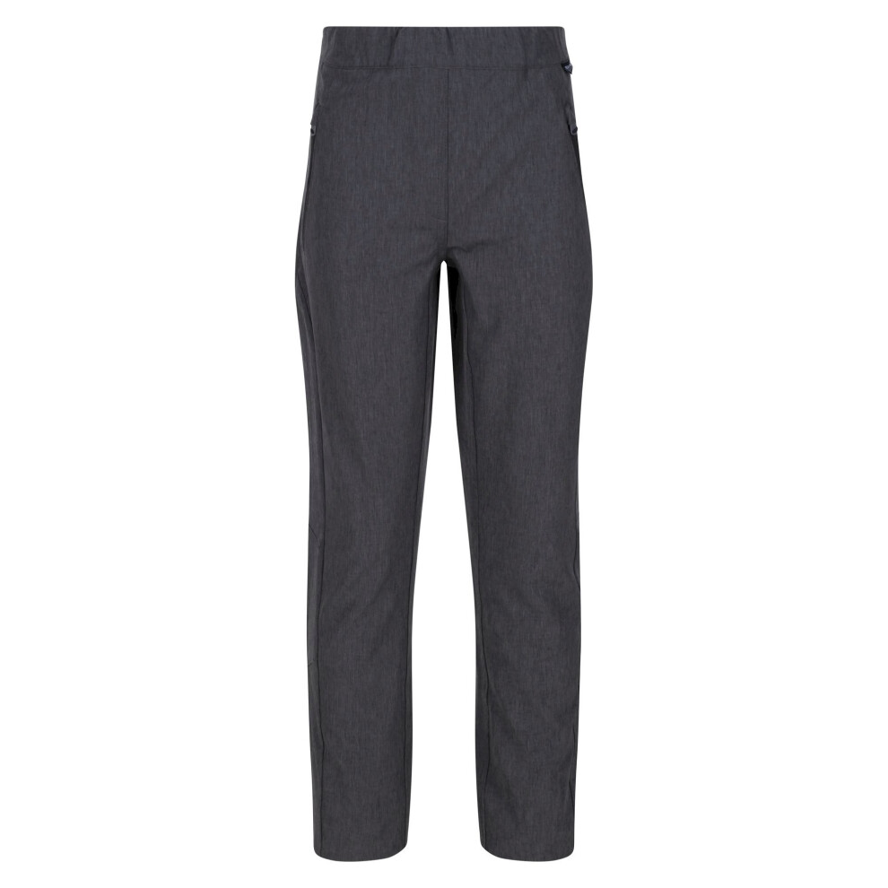 (7-8 Years, Seal Grey) Regatta Childrens/Kids Pentre Marl Stretch Trousers