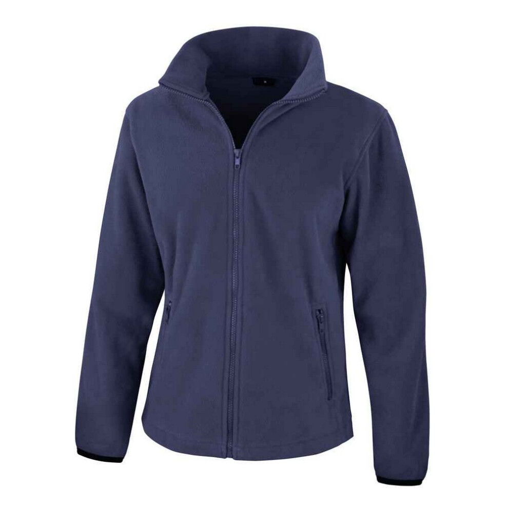 (10 UK, Navy) Result Core Womens/Ladies Norse Fashion Outdoor Fleece Jacket