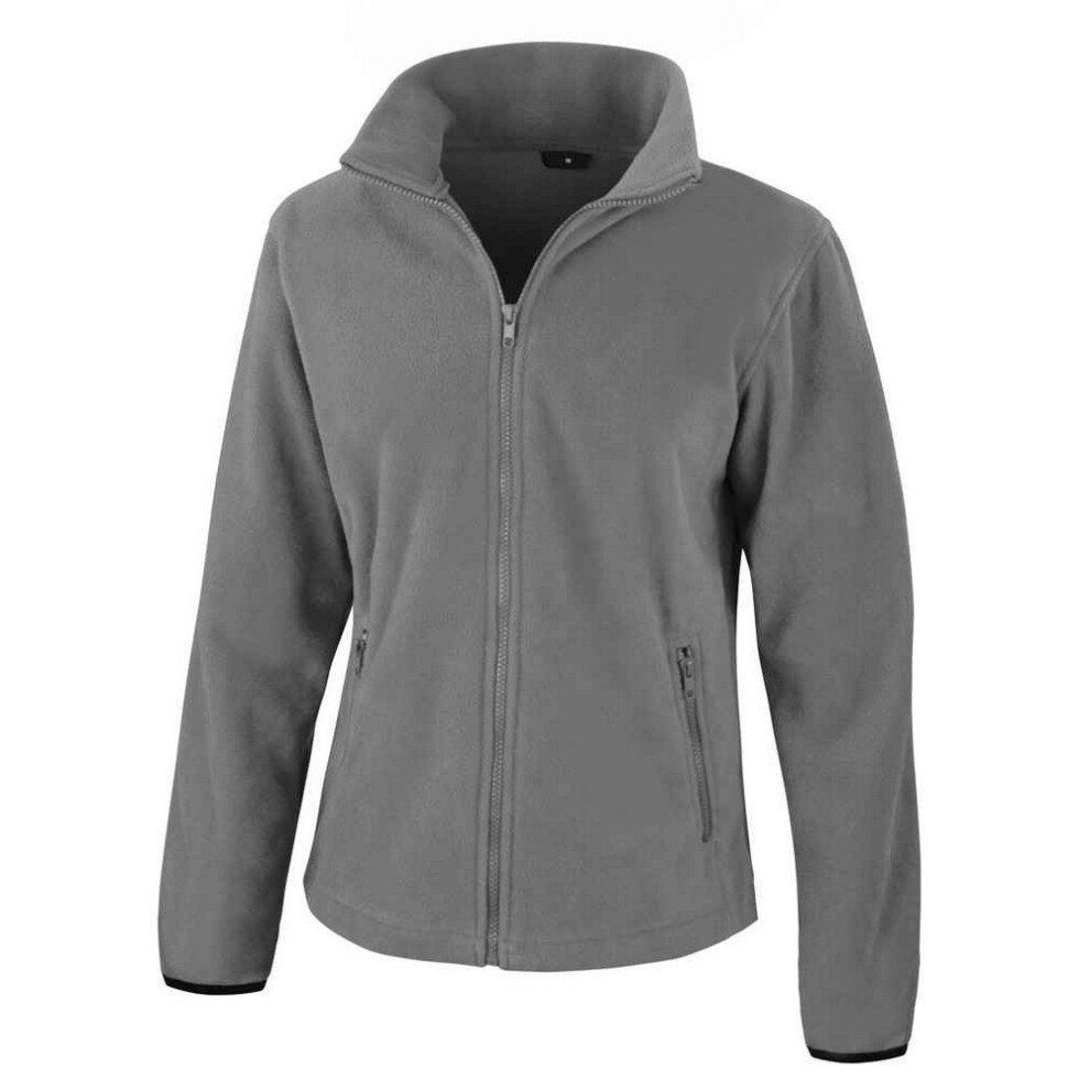 (14 UK, Pure Grey) Result Core Womens/Ladies Norse Fashion Outdoor Fleece Jacket