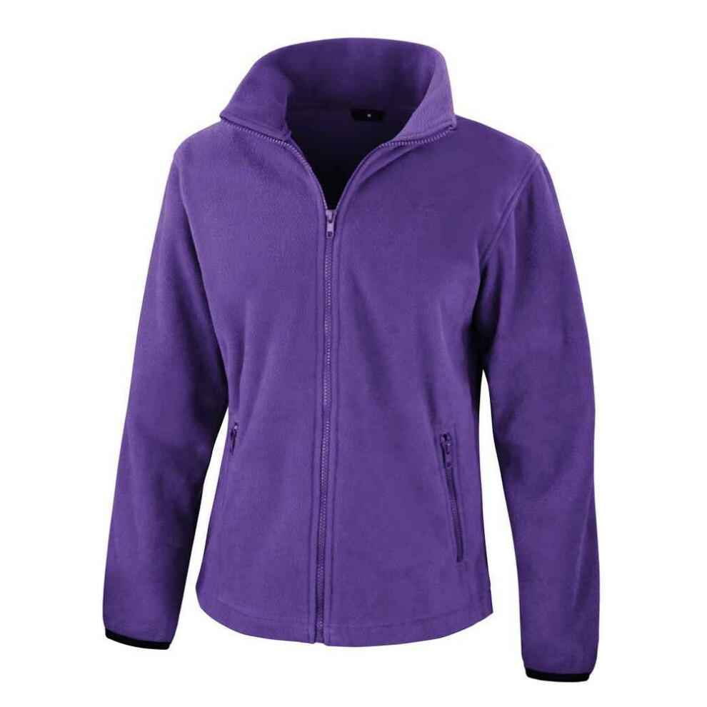 (18 UK, Purple) Result Core Womens/Ladies Norse Fashion Outdoor Fleece Jacket