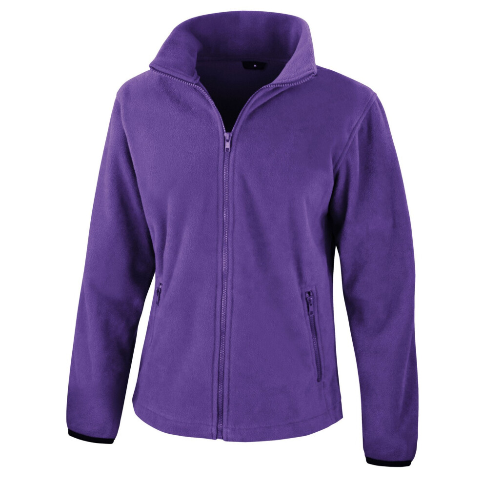 (12 UK, Purple) Result Core Womens/Ladies Norse Outdoor Fashion Fleece Jacket