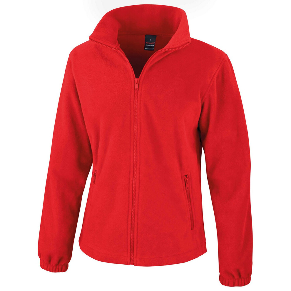 (18 UK, Flame Red) Result Core Womens/Ladies Norse Outdoor Fashion Fleece Jacket