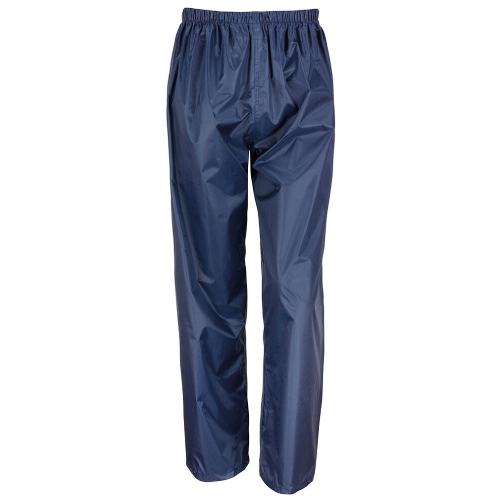 (7-8 Years, Navy) Result Core Childrens/Kids Rain Trousers