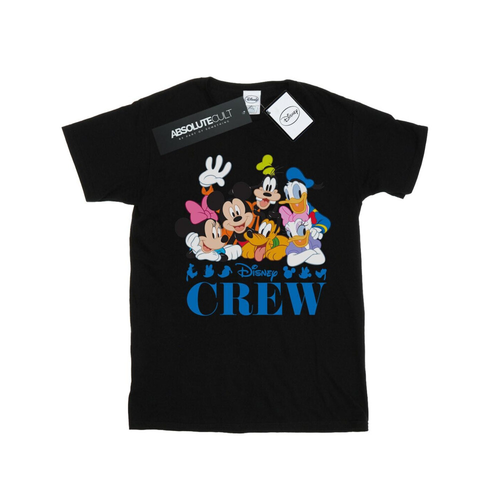 (9-11 Years, Black) Disney Boys Mickey Mouse Disney Friends T-Shirt