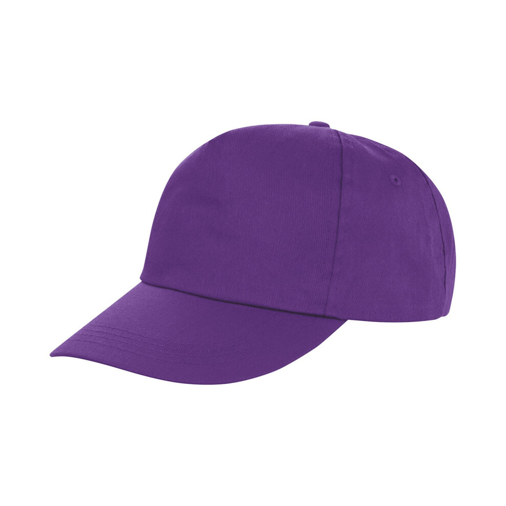 (One Size, Purple) Result Headwear Unisex Adult Houston Cap