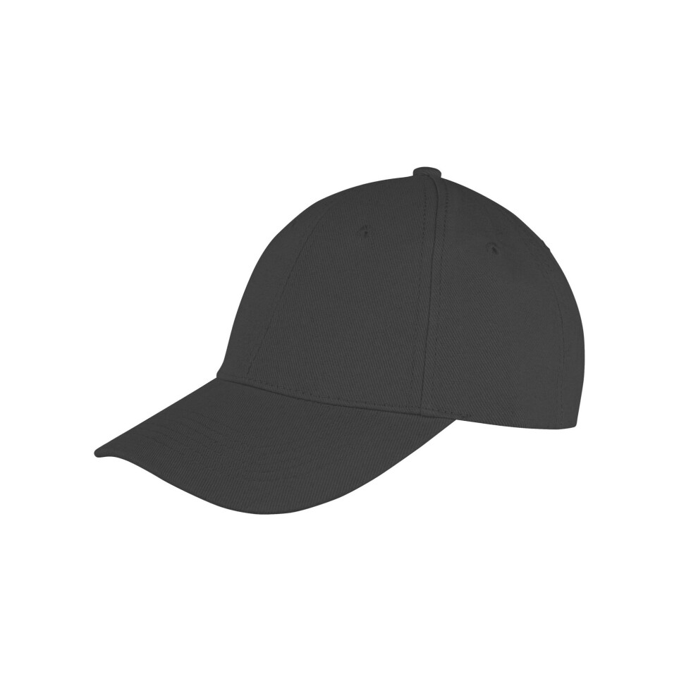 (One Size, Black) Result Genuine Recycled Core Low Profile Baseball Cap