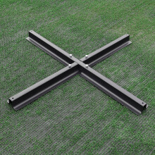 Metal Free Standing Parasol Cross Base