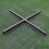 Living And Home Metal Free Standing Parasol Cross Base 1
