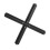 Living And Home Metal Free Standing Parasol Cross Base 3
