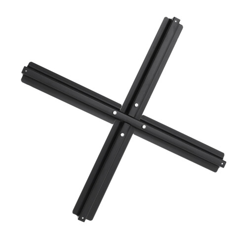 Living And Home Metal Free Standing Parasol Cross Base 2